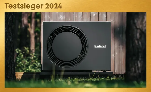 Testsieger 2024: Buderus Wärmepumpe