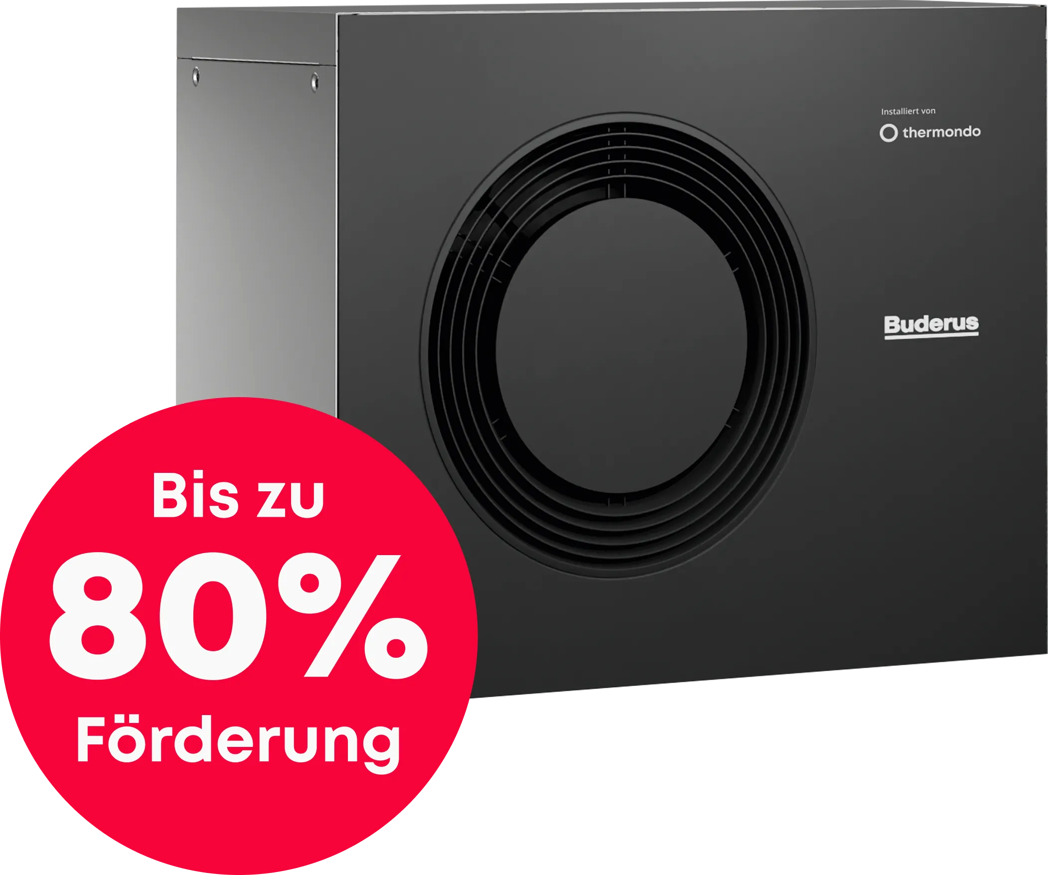 Wärmepumpe Logatherm mit 70% Förderung