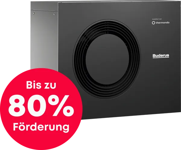 Wärmepumpe Logatherm mit 70% Förderung