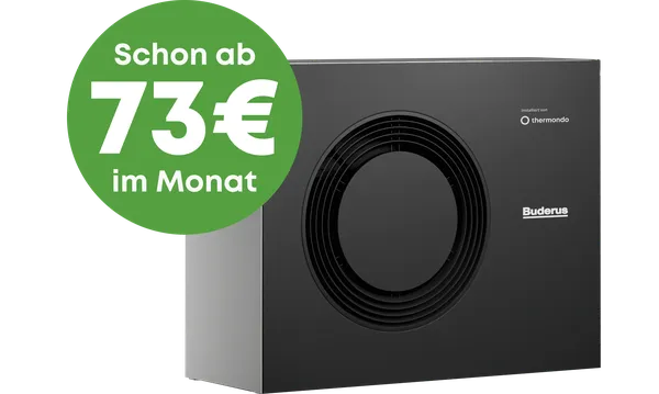 Wärmepumpe ab 73 Euro pro Monat